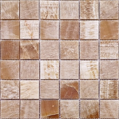 Мозаика Caramelle Mosaic Onice legno POL 48x48x7 305x305