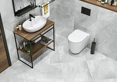 Керамогранит LCM 60120AMB15P Armani Marble Gray 60x120