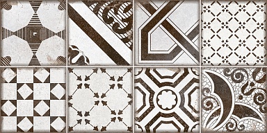 Плитка Alma Ceramica TWU2550BOH17 Boho рельефная 249x500x8