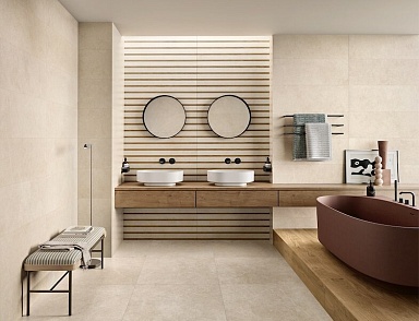 Плитка Love Ceramic Tiles Sense Scratch Beige Ret 35x100