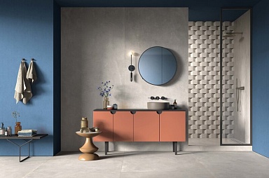 Керамогранит ABK PF60005797 Blend Concrete Ash Ret 60x120