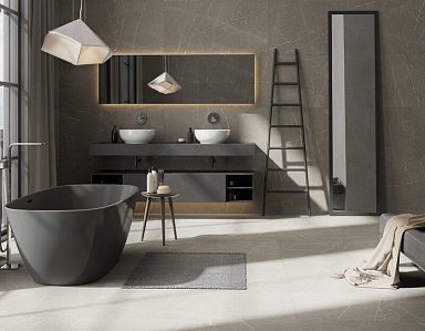 Плинтус Kerranova K-2201/MR/p01 Skala White 76х600x9