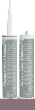 Смеси и затирки Kerakoll Silicone Color Fugabella Color герметик 50 310мл