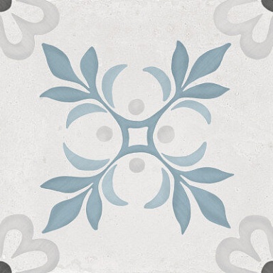 Керамогранит Harmony Sirocco Blue Garden 22,3x22,3