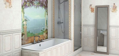 Бордюр Kerama Marazzi A6566/78 Пленэр Карандаш 25*2