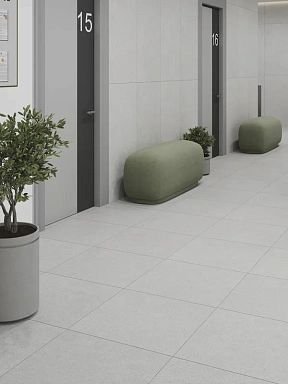 Керамогранит LB-Ceramics 6461-0438 Оттепель Tech Травертин бежевый 60х60
