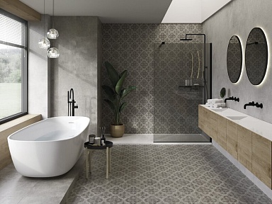 Керамогранит Cersanit SL4R093 Soul пэчворк серый 42x42
