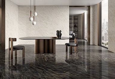 Керамогранит Emil Ceramica ENWC Vitrum Black Silktech Rett 60x120