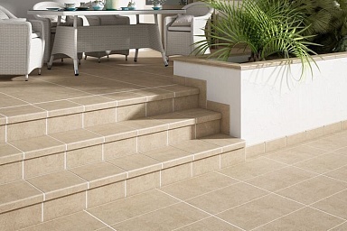 Gresmanc Ступень фронтальная Evolution Stone White 120x33