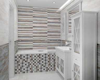Плитка Laparet 60040 Havana белый 20х60