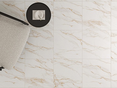 Керамогранит Gracia Ceramica Капелла белый КГ 01 v2 400х400х7
