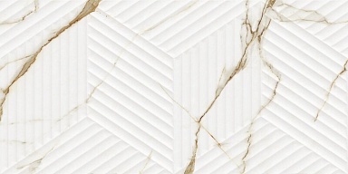 Плитка Artecera LE63063A-F53 Bianco Carrara Oro Cubo Rectificado 30х60