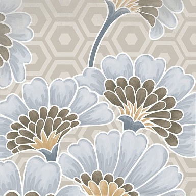 Декор VIVES Flore Gris 20x20 (микс)