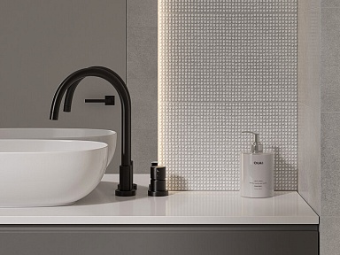 Плитка Gracia Ceramica 010100001560 Ритм серый низ 03 25x40