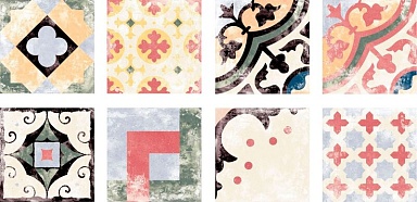 Плитка DeShun Ceramics Mix Art Decor DC16 20x20
