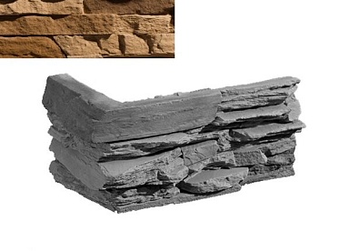 Искусственный камень Leonardo Stone Угловой элемент Верона 873 20/11x10x3