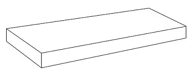 Ступень Атлас Конкорд Россия 620070802270 Rinascente Ivory Scalino Angolare SX 33x60