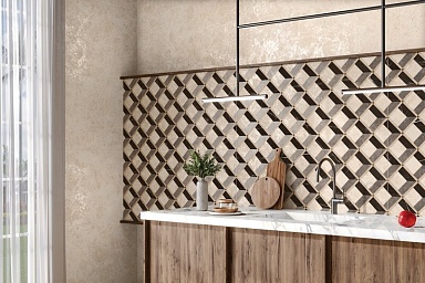 Керамогранит Duna Gravelo Beige Carving 60x120