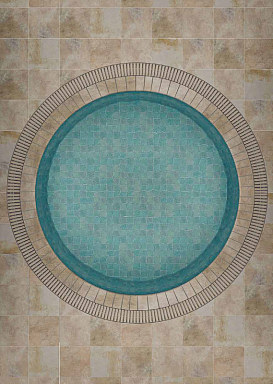 Керамогранит Serapool 25400 Relief Antislip Beige 25x25