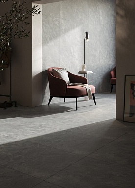 Керамогранит Kerranova K-2211/SR Krater Grey 600x600