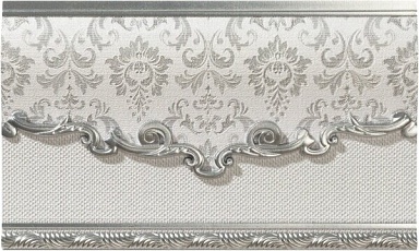 Плинтус El Molino Zocalo Poem Plata-Perla 15x25