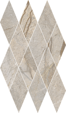 Мозаика Italon 620110000206 Stellaris Elegant Silver Mosaico Diamond Lux 28x48