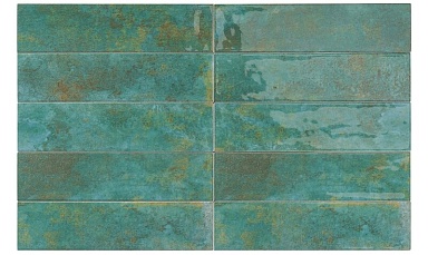Плитка Smile Tile Tropicana Turquoise 7.5x30
