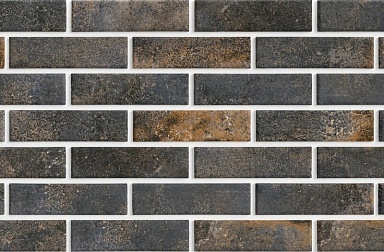 Клинкерная плитка BestPoint Ceramics Metal Dark 24.5x6.5