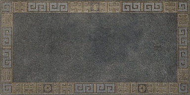 Декор Versace 261343 GREEK CASSETTONE Antracite/Oro 40x80