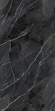 Керамогранит Laminam LAMFFM0210_IT Diamond Calacatta Black Lucidato Starlit Book Match B 12+ 162x324