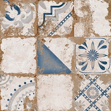 Керамогранит El Molino Memory 7 Azul Brillo 58x58