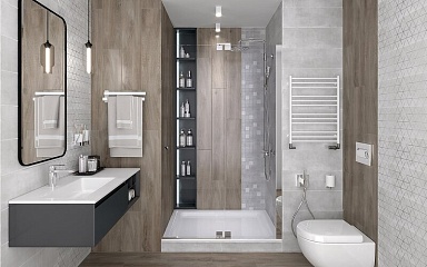 Керамогранит Laparet SG645120R Scandy светло-серый обрезной 60х60