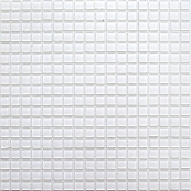 Мозаика Bonaparte Super white (стекло) 15*15 300*300