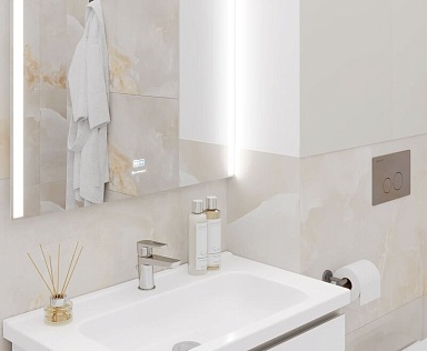 Керамогранит Ceradim Onyx Orlam Бежевый Полированный 60х120