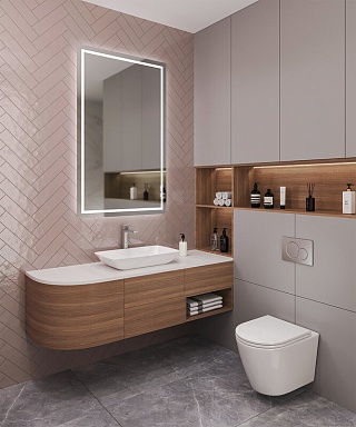 Плитка Smile Tile Liguria Cream 7.5x30