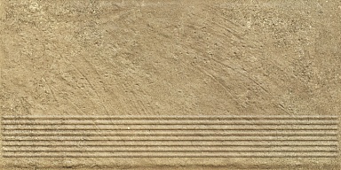 Ступень Paradyz Eremite Beige Stopnica Prosta Struktura Mat B1a 30x60