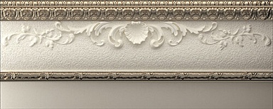 Плинтус Azteca Zoc. FONTANA CREAM 12*30