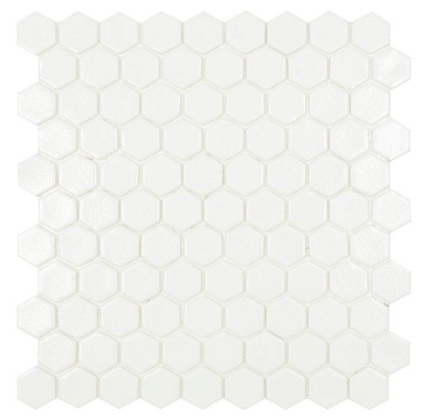Мозаика Vidrepur Hex № 100 Antid. (на сетке) 31,7x30,7