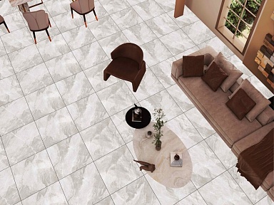Керамогранит BELLEZA Alfa Grey Carving 60x60