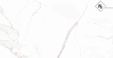 Керамогранит NS Ceramic NSC1271 Белый глянцевый 60x120