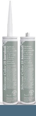 Смеси и затирки Kerakoll Silicone Color Fugabella Color герметик 15 310мл