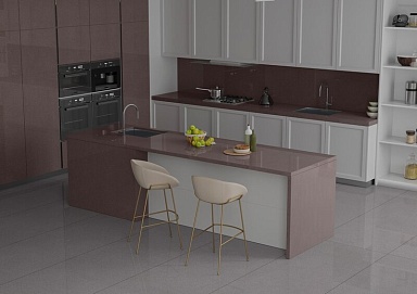 Керамогранит Ennface ENFBD3007GL80300 Granite Nero Glossy 800х3000х15