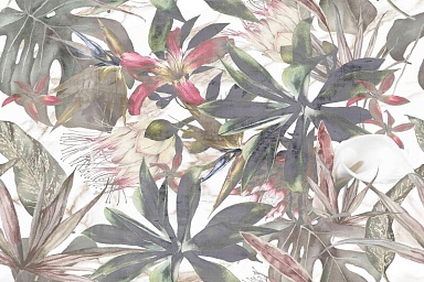 Плитка Creto ND_P0380 Shine flower 30х90