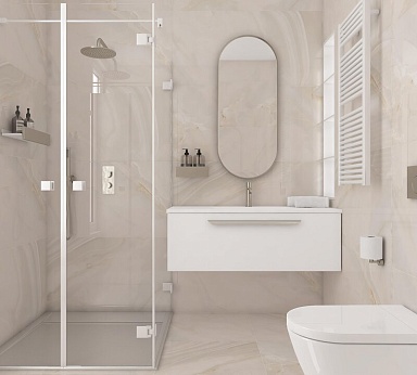 Керамогранит Ceradim Onyx Queen Cream Кремовый Полированный 60х60