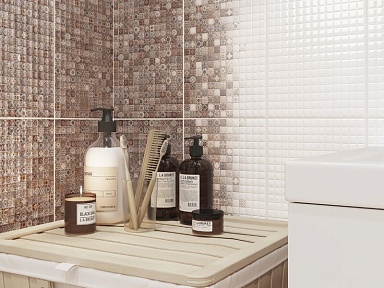 Плитка Cersanit HAG011D Hammam рельеф бежевый 20x44