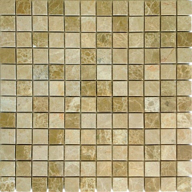 Мозаика Caramelle Mosaic Pietrine Emperador Light POL 2.3x2.3 29.8x29.8