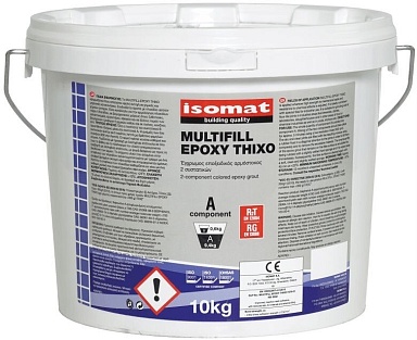 Смеси и затирки Isomat Multifill-Epoxy Thixo 2-компонентная эпоксидная затирка (09) светло-коричневый 3кг