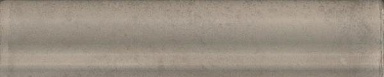 Бордюр Kerama Marazzi BLD058 Монтальбано серый матовый 15x3