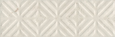 Kerama Marazzi 11208R/4 Бордюр Карму бежевый светлый матовый обрезной 30х9,6