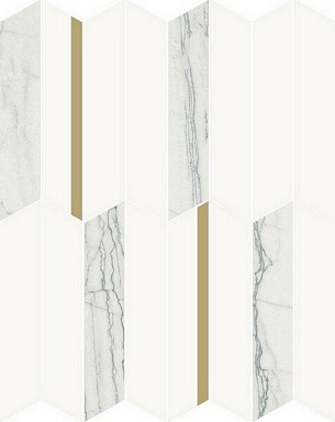 Декор Italon 600110000971 White Glossy Mos Infinity 30.7x38.7